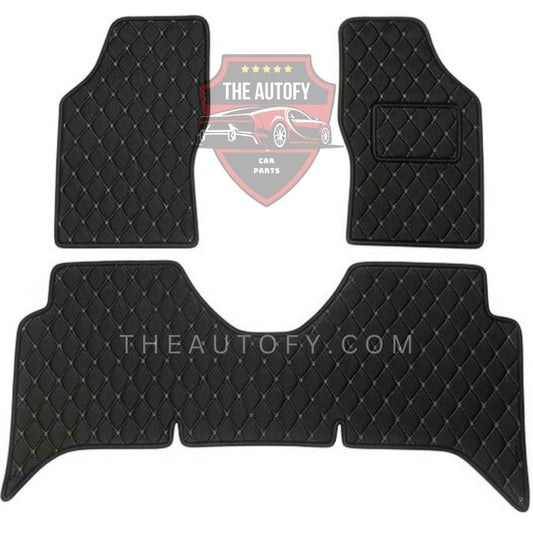 Daihatsu Cuore 7D Flat Floor Mats - Model 2000-2012