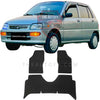 DaihatsuCuore7DFlatDiamondFloorMatsBlack