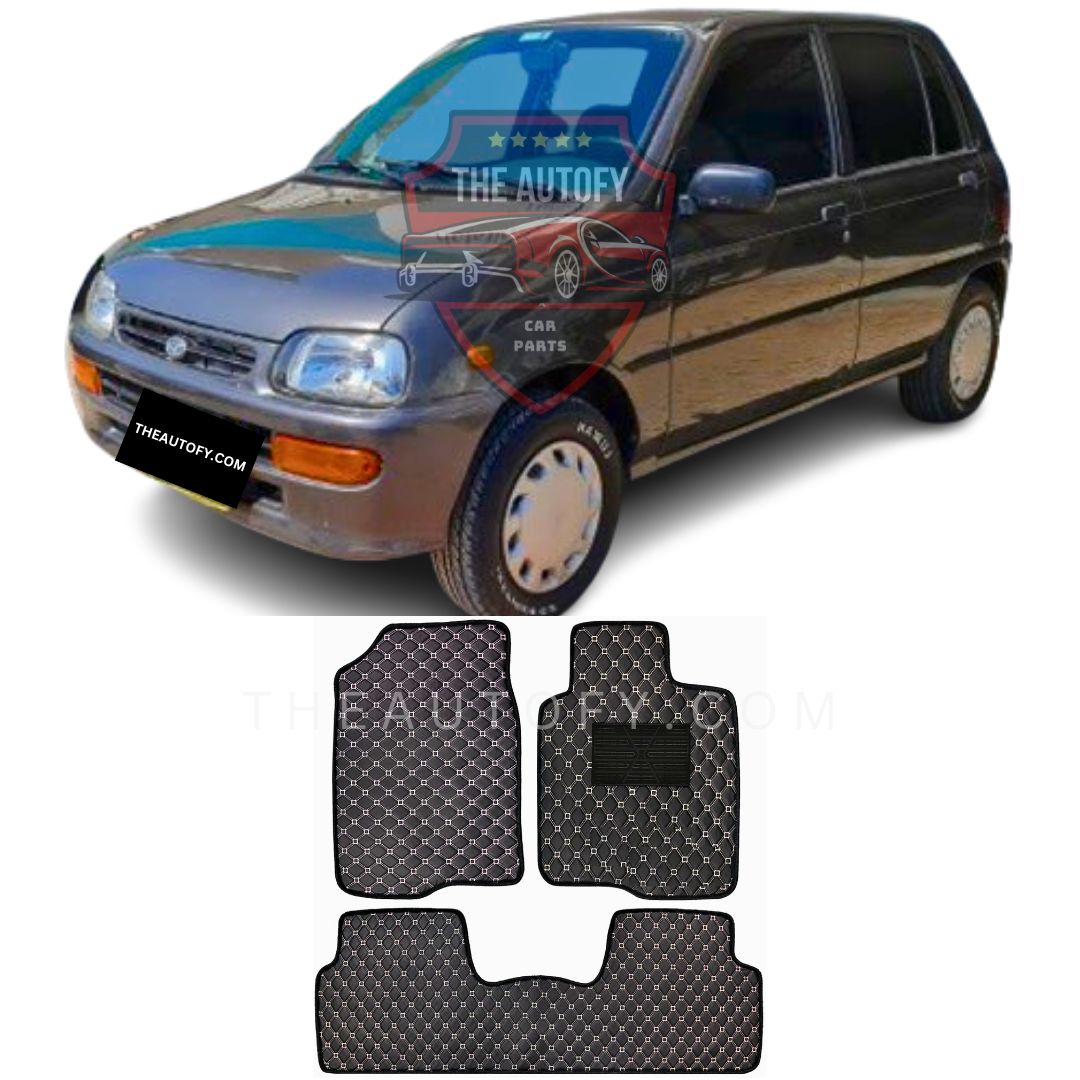 Daihatsu Cuore Floor Mats - Model 2000-2012