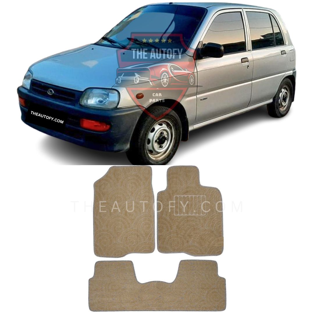 Daihatsu Cuore Floor Mats - Model 2000-2012