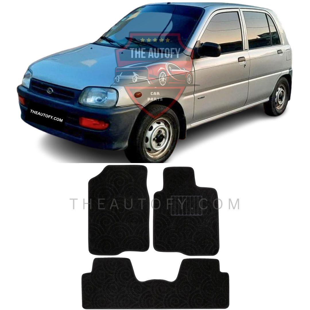 Daihatsu Cuore Floor Mats - Model 2000-2012