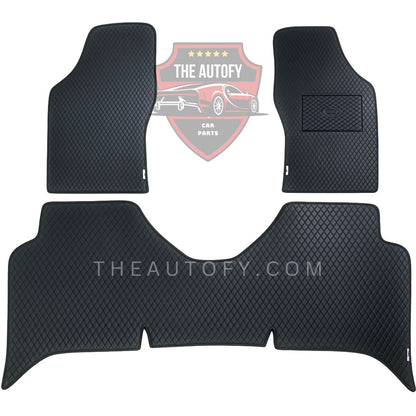 Daihatsu Cuore Rexine Floor Mats - Model 2000-2012