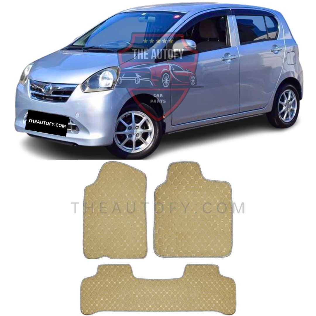 Daihatsu Mira e:s Floor Mats - Model 2011-2017