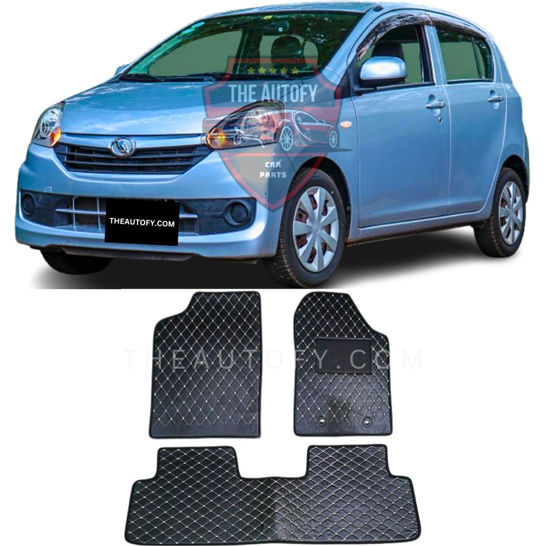 Daihatsu Mira e:s Floor Mats - Model 2011-2017