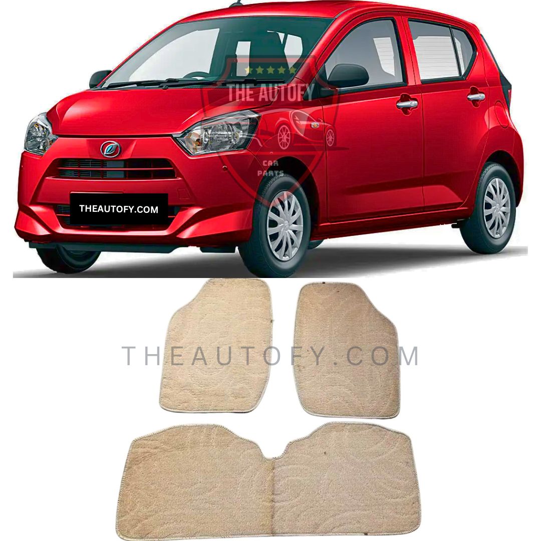 Daihatsu Mira e:s Floor Mats - Model 2017-2025