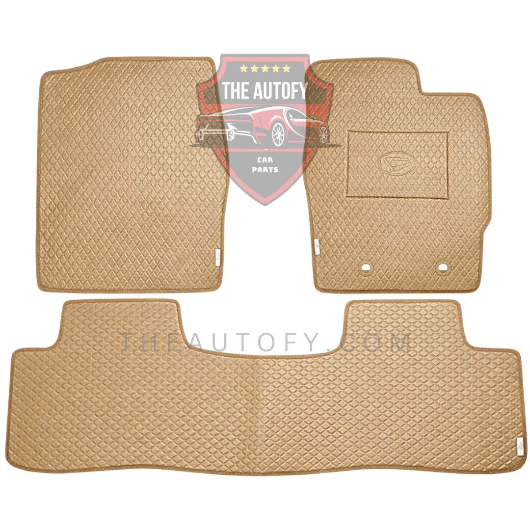 Daihatsu Mira e:s Rexine Floor Mats - Model 2017-2025