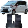 DaihatsuMove7DRexineFloorMatsBlack-2012