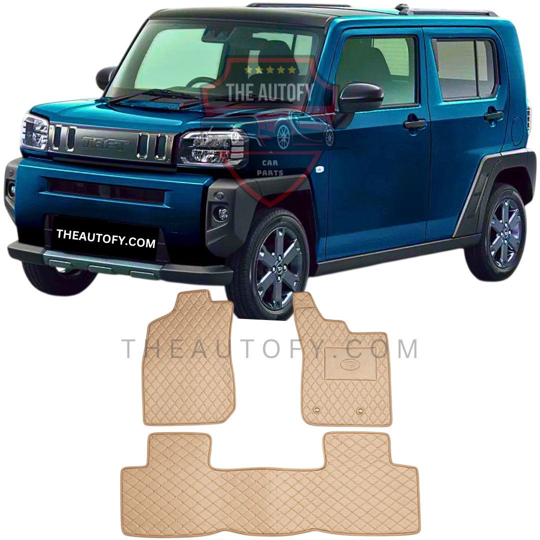 Daihatsu Taft 7D Flat Floor Mats - Model 2020-2026
