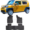 DaihatsuTaftRexineFloorMatsSetBlack