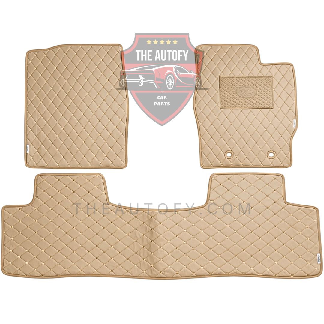 Daihatsu Mira e:s 7D Flat Floor Mats - Model 2017-2025