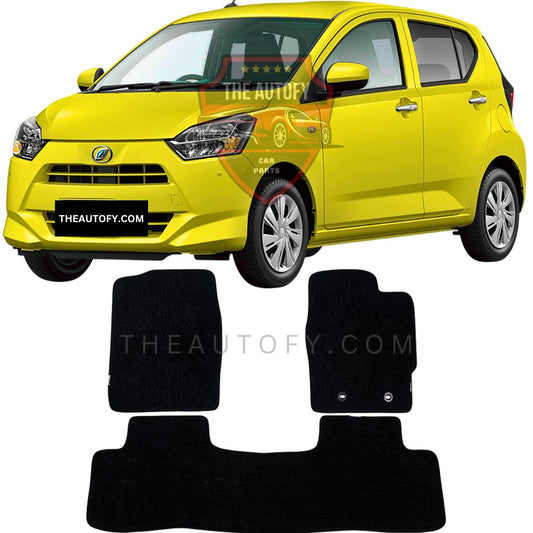 Daihatsu Mira e:s Premium Carpet Floor Mats - Model 2017-2025