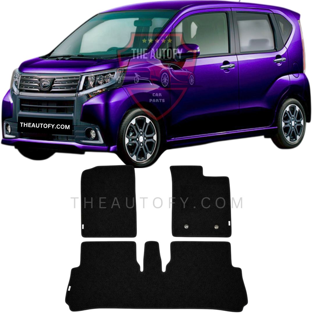 Daihatsu Move Premium Carpet Floor Mats - Model 2014-2025