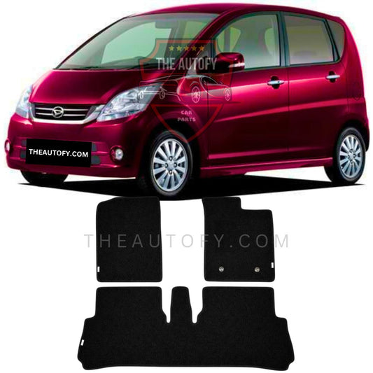 Daihatsu Move Premium Carpet Floor Mats - Model 2006-2010