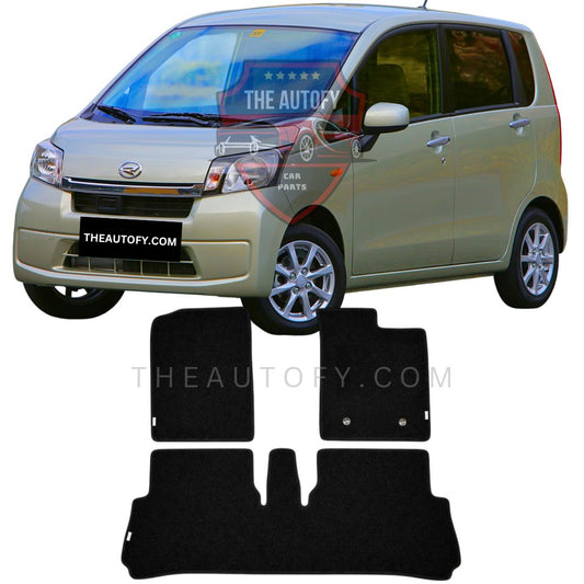 Daihatsu Move Premium Carpet Floor Mats - Model 2011-2014