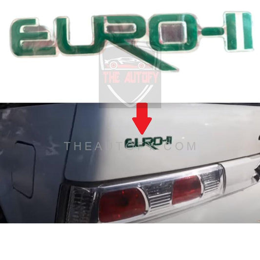 Suzuki Cultus EURO-II Sticker Logo Monogram - Model 2000-2017