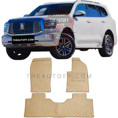Tank 500 7D Flat Floor Mats - Model 2024-2026