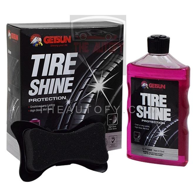 Getsun Tire Shine Gel | Multi-Functional Tire Wax - 410ml