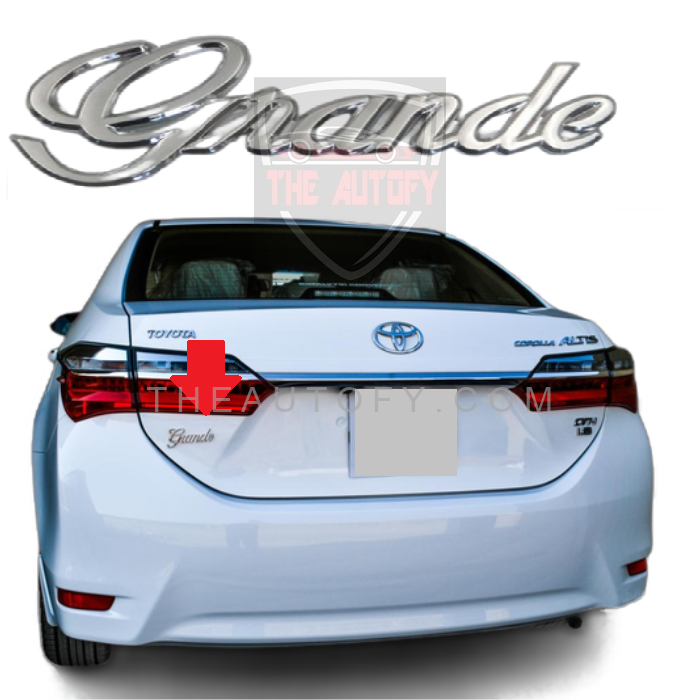 Toyota Corolla Grande Logo | Monogram