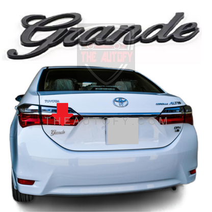Toyota Corolla Grande Logo | Monogram
