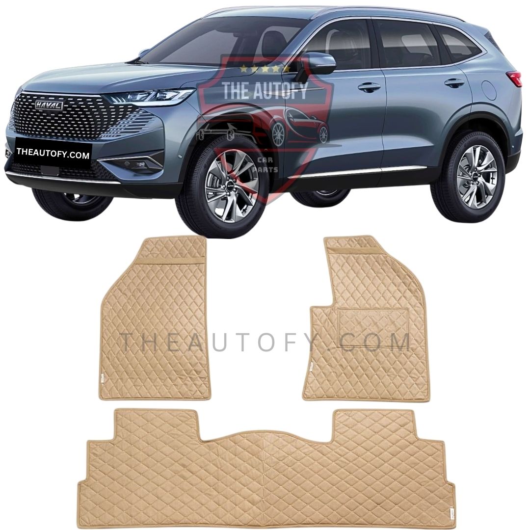 Haval H6 7D Flat Floor Mats – Model 2021-2025