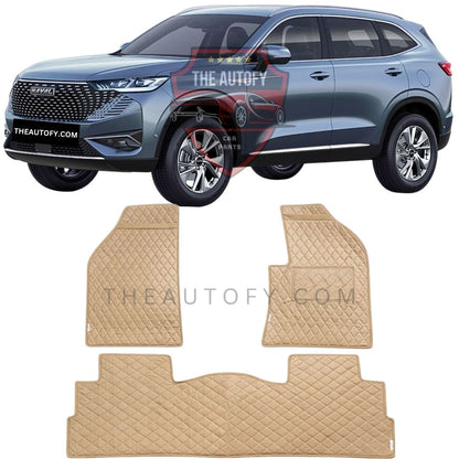 Haval H6 7D Flat Floor Mats – Model 2021-2025