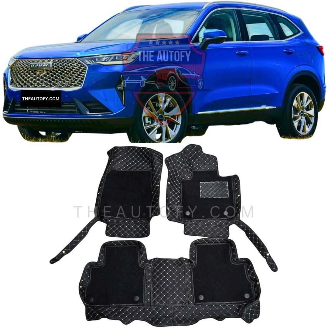 Haval H6 9D Custom Fit Grass Floor Mats Price in Pakistan – THEAUTOFY.COM