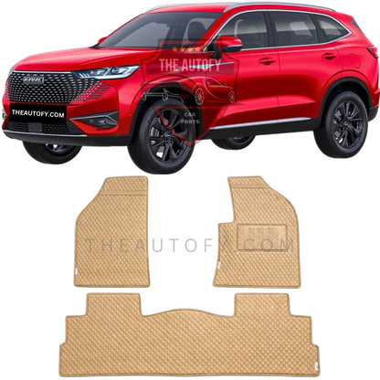 Haval H6 Rexine Floor Mats – Model 2021-2025