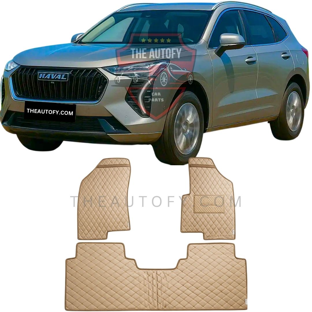 Haval Jolion 7D Flat Floor Mats - Model 2021-2026
