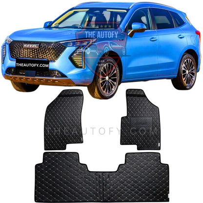 Haval Jolion 7D Flat Floor Mats - Model 2021-2026