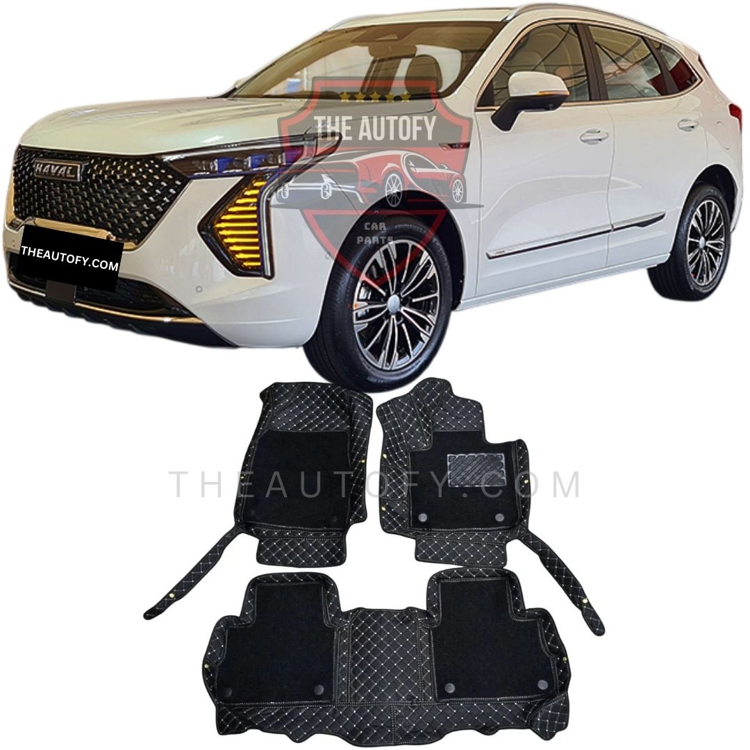 Haval Jolion 9D Floor Mats - Model 2021-2026