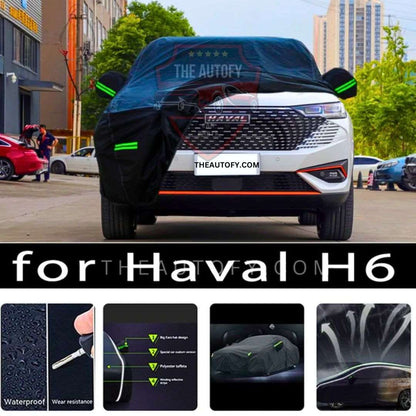 Haval H6 Car Top Cover Multi Color - Model 2021-2025