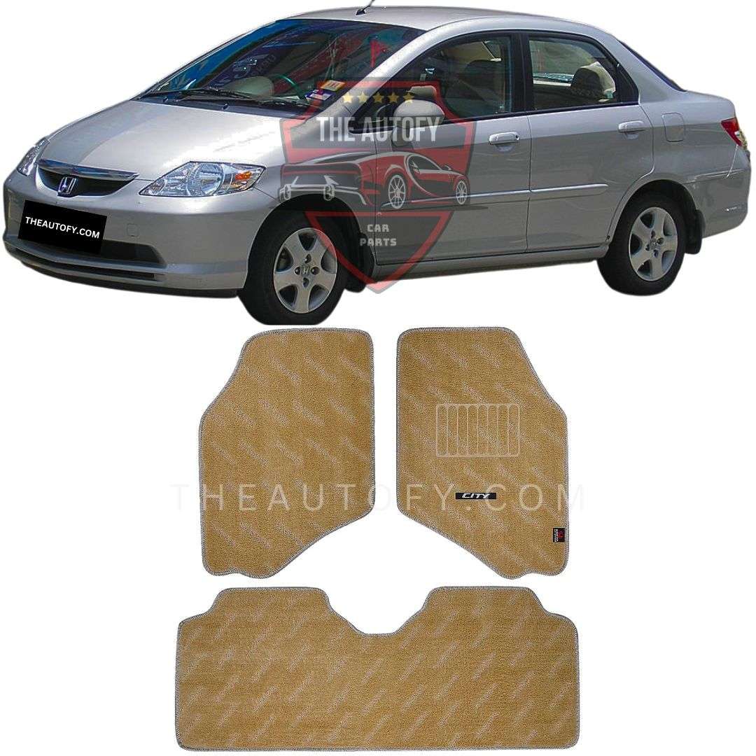 Honda City Floor Mats - Model 2003-2006 - THEAUTOFY.COM