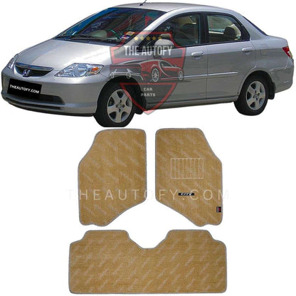 Honda City Floor Mats - Model 2003-2006 - THEAUTOFY.COM