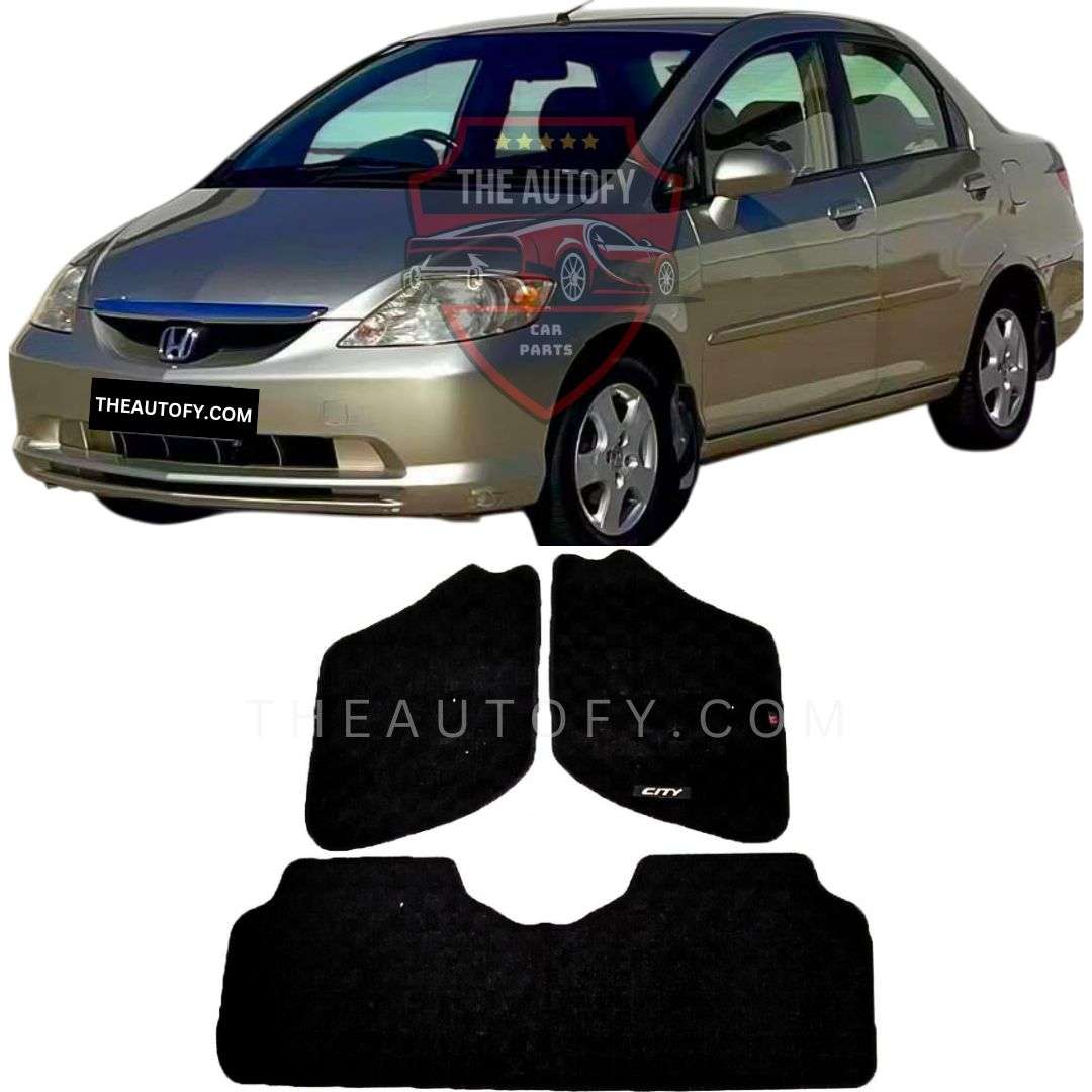 Honda City Floor Mats - Model 2003-2006 - THEAUTOFY.COM