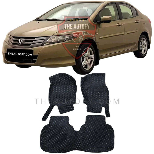Honda City Floor Mats - Model 2009-2021 - THEAUTOFY.COM