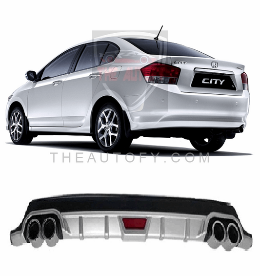 Honda City Rear Bumper Diffuser Diffuser - Model 2009-2021