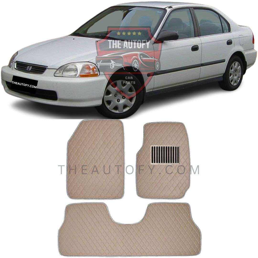 Honda Civic Floor Mats - Model 1996-2001