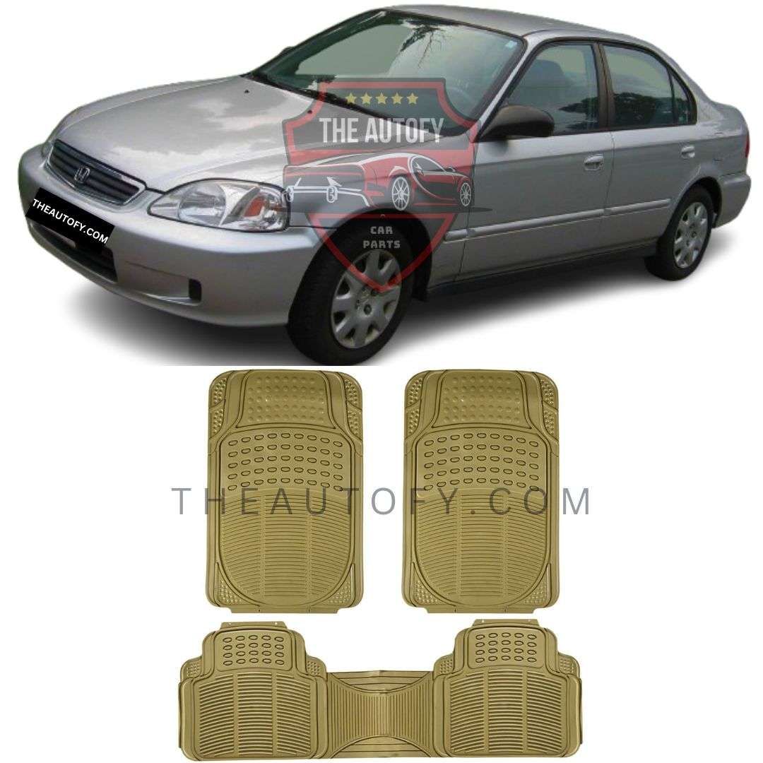 Honda Civic Floor Mats - Model 1996-2001