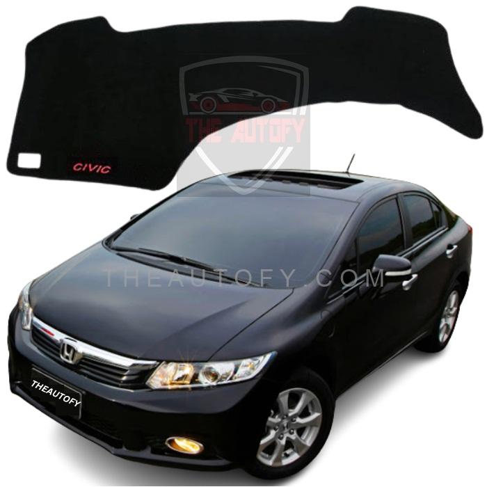 Honda Civic Dashboard Carpet Mat - Model 2012-2016