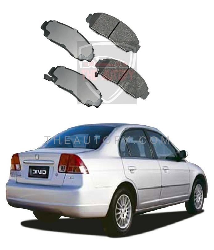 Honda Civic Rear Brake Pads - Model 2001-2006