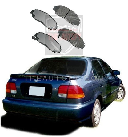 Honda Civic Rear Brake Pads - Model 1996-2001