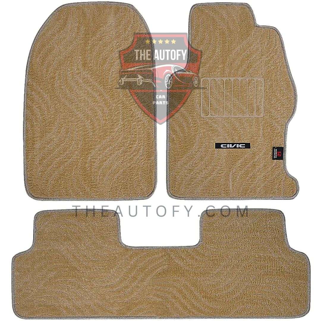 Honda Civic Floor Mats - Model 2012-2016 - THEAUTOFY.COM