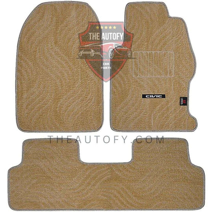 Honda Civic Floor Mats - Model 2012-2016 - THEAUTOFY.COM