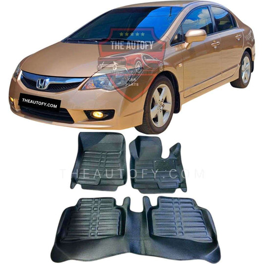 Honda Civic Floor Mats - Model 2006-2012 - THEAUTOFY.COM