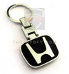 Honda-Logo-Metal-Keychain-Keyring-Black