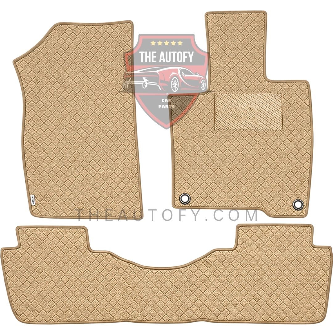 Honda Accord Rexine Floor Mats - Model 2019-2023