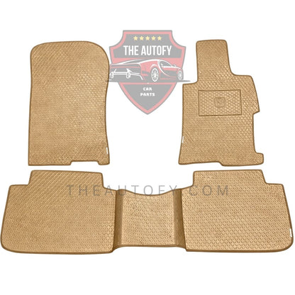 Honda Accord Rexine Floor Mats - Model 2013-2019