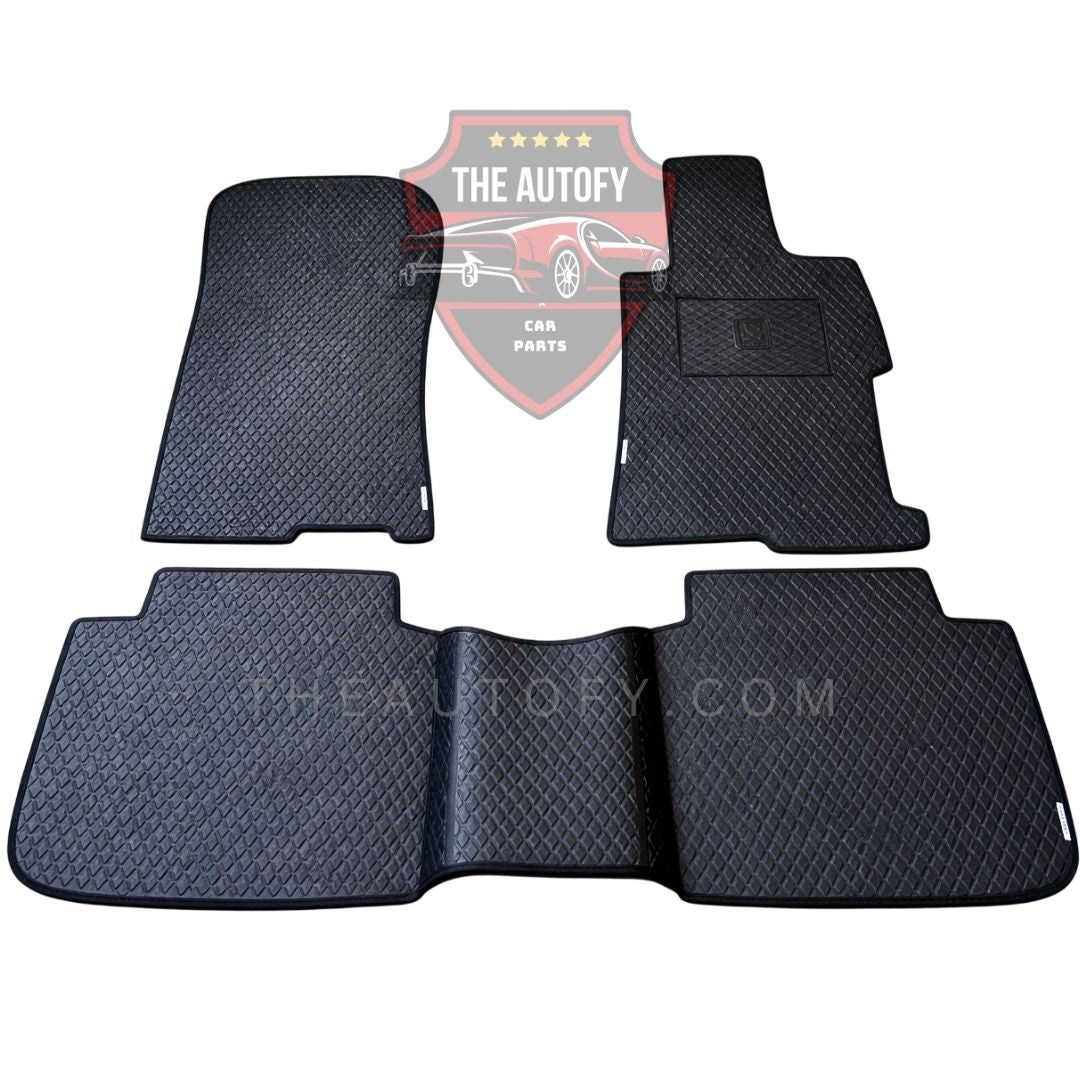 Honda Accord Rexine Floor Mats - Model 2013-2019