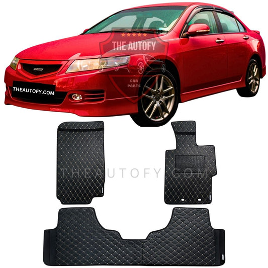 Honda Accord 7D Flat Floor Mats - Model 2002-2007