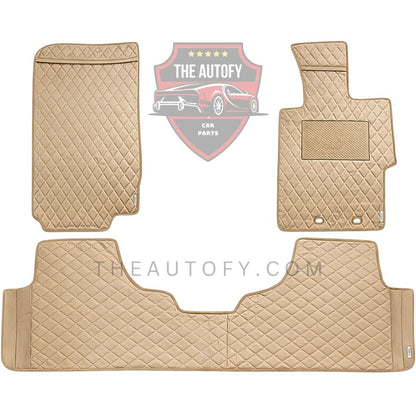 Honda Accord 7D Flat Floor Mats - Model 2002-2007